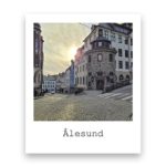 Ålesund - magnet - retro - Løvenvoldgata