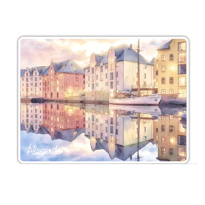 Alesund-bordbrikke-8211-Pastell-Brosundet-Wyvern_1790683457_6abba941b5942.jpg Ă…lesund bordbrikke - Pastell Brosundet Wyvern - Bilde 1
