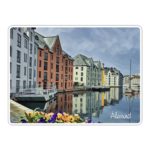 Ålesund bordbrikke - art - Brosundet blomster