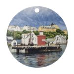 Ålesund rund dekorasjon - Molja