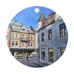 Ålesund rund dekorasjon - Sponland