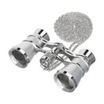 Astro Opera/teaterkikkert 3x25 titan/silver m/kjede og etui