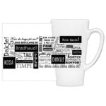 Dialekt caffe latte stor