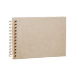 Focus Base Line Canvas Wire-O 23x17 beige hvite ark