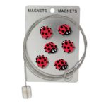PYLONES - HAPPY LADYBIRD - Magnetlenke m/ 6 magneter