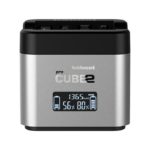 Hähnel ProCube 2 dobbel lader for Canon LP-E6, LP-E8, LP-E17