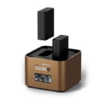 Hähnel ProCube 2 dobbel lader til Olympus batterier