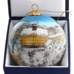 Håndmalt julekule Aspøyskolen