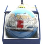 Håndmalt julekule Molja