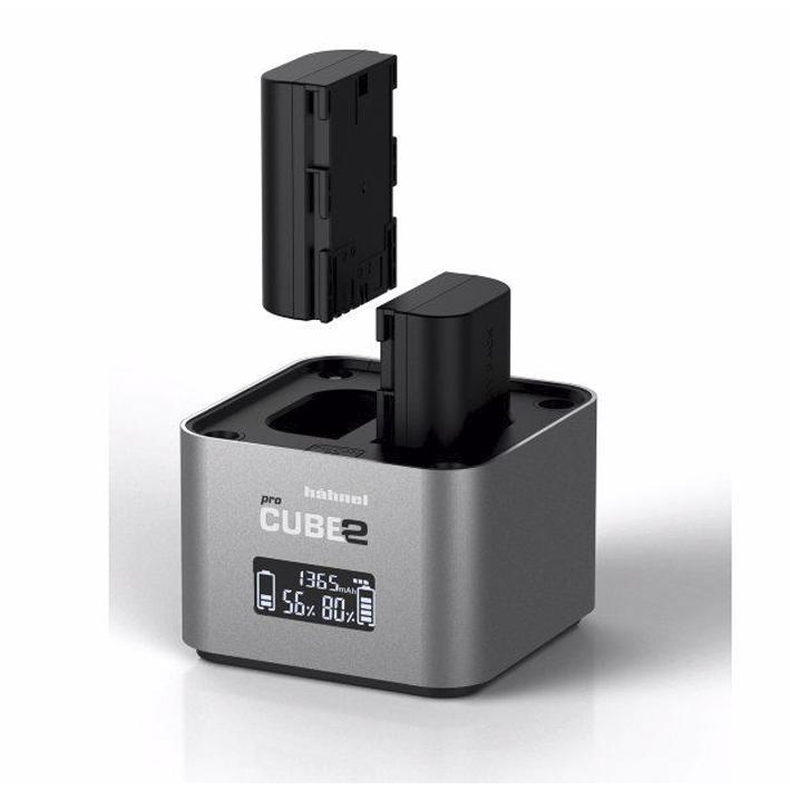 Hähnel ProCube 2 dobbel lader for Canon LP E6, LP E8, LP E17 Canon LP E17 – Sponland