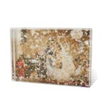 Innova glitterblokk rosegull 10x15