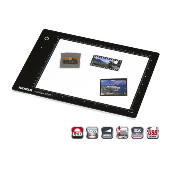 Kaiser lysbord Slimlite LED Plano 16x22 cm