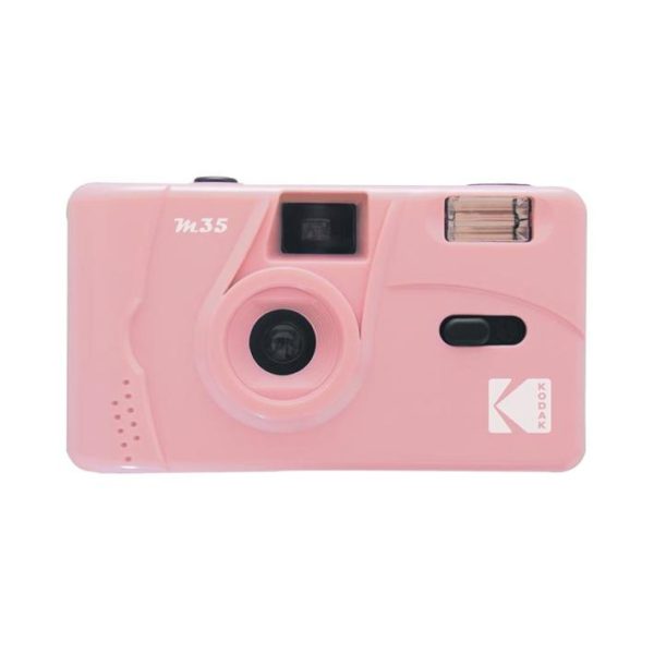 Kodak film gjenbrukskamera M35, rosa