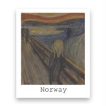 Magnet - retro - Skrik farge