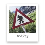 Magnet - retro - Troll