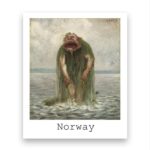 Magnet - retro - vanntroll