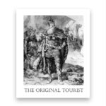 Magnet – retro – the original tourist