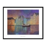 NYBS - Brosundet - reproduksjon - 40x50 - inkludert ramme