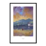 NYBS - Bua - reproduksjon - 40x60 - inkludert ramme