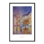 NYBS - Trappa - reproduksjon - 40x60 - inkludert ramme