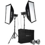 Nanlite FS-150 LED 2 studiolys m/stativ