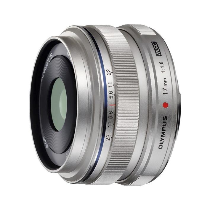 Olympus M.Zuiko digital 17mm F1,8 sølv – Sponland