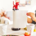 PYLONES - CLEAN'UP - Tørkerullholder - Red dog