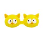 PYLONES - Cat lens case - yellow - owl