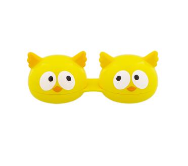 PYLONES - Cat lens case - yellow - owl