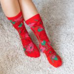 PYLONES - DUCHESSE - Sokker (36/39) - Coquelicots