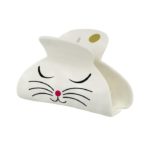 PYLONES - LADYCLIP LARGE - Hårklype Stor - White Cat