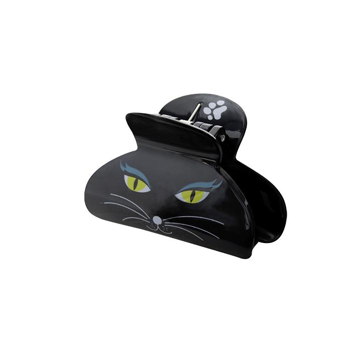 PYLONES-8211-LADYCLIP-SMALL-8211-Harklype-Liten-8211-Black-Cat_1780572133_6a215fe5091db.jpg PYLONES - LADYCLIP SMALL - Hårklype Liten - Black Cat - Bilde 1