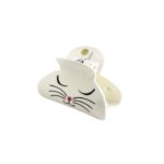 PYLONES - LADYCLIP SMALL - Hårklype Liten - White Cat