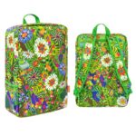 PYLONES - MINI EXPLORER - Liten Ryggsekk - Printemps