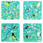 PYLONES - SOUS VERRE - Glassbrikker 14 stk - Birds