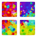 PYLONES - SOUS VERRE - Glassbrikker 4 stk - Palette