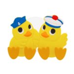 PYLONES – ANI - TOOTHI DOUBLE – Dobbel tannbørsteholder – Duck