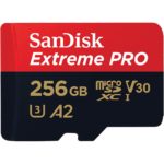 Sandisk Extreme Pro microSDXC UHS-I m/adapter 200MB/s, 256GB