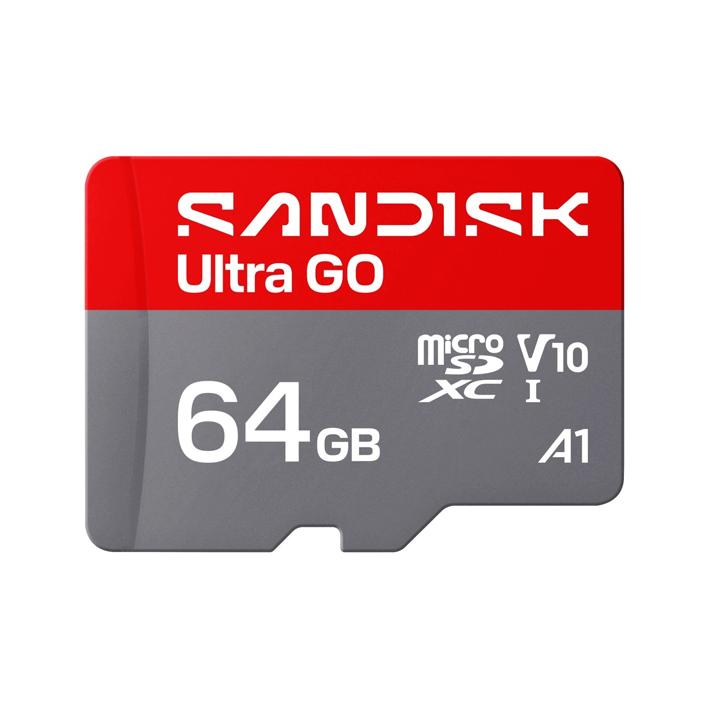Sandisk-MicroSD-Ultra-GO-UHS-I-140MBs-64GB_1784121283_6a5787c365cd0.jpg Sandisk MicroSD Ultra GO UHS-I 140MB/s, 64GB - Bilde 1