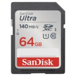 Sandisk Ultra SDXC UHS-I 140MB/s, 64GB