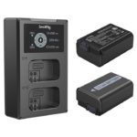 SmallRig NP-FW50 batteri- og lade kit (m/2 batterier)