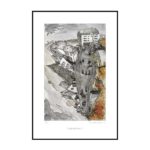 Terje Bratholm Eidsvik – Molovegen – reproduksjon – 40×60 – inkludert ramme