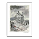 Terje Bratholm Eidsvik – Rønnebergbua – reproduksjon – 40×50 – inkludert ramme