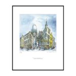 Terje Bratholm Eidsvik – Tusentrappene – reproduksjon – 40×50 – inkludert ramme